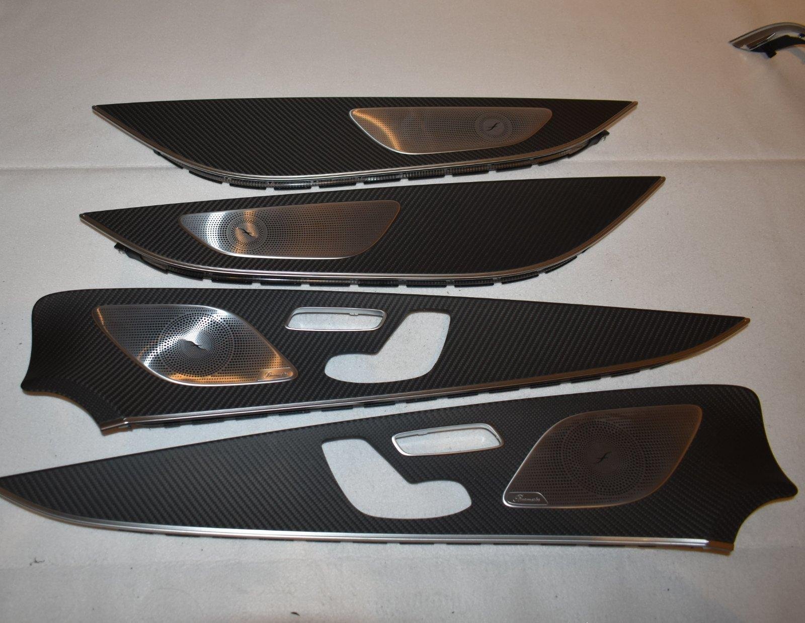Genuine AMG Carbon Fiber Door Trim - Image 2