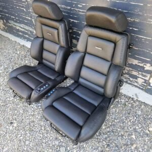 Alternative view of RECARO CSE Black Leather Seats
