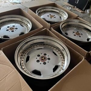 Original Mercedes-AMG Aero 3 Gold Wheels