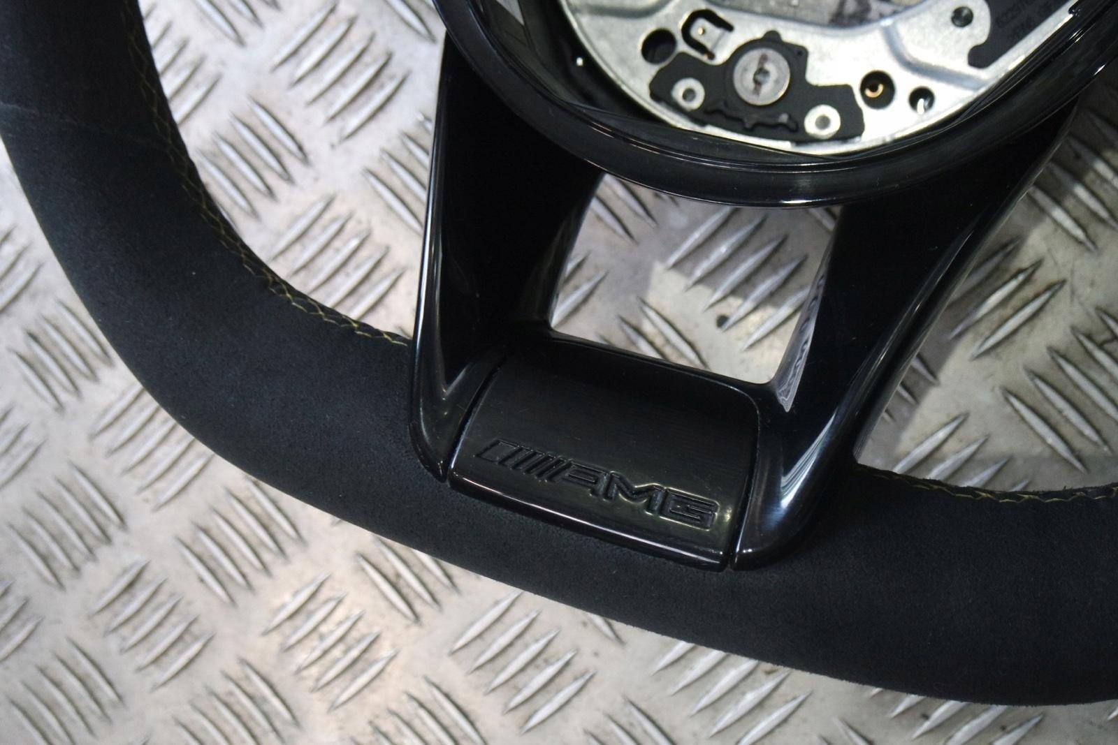 Mercedes AMG GT Alcantara Steering Wheel - Image 7