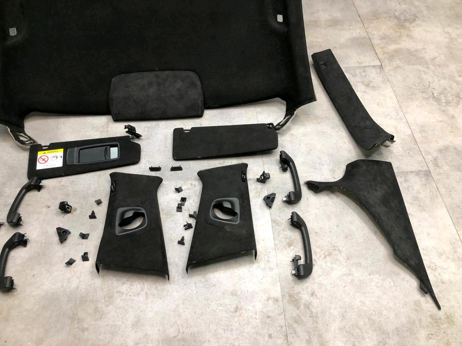 BMW G30 / M5 F90 Individual Alcantara headliner - Image 5