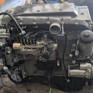 Alternative view of Rebuilt Mercedes-Benz OM606 Turbo Diesel Engine