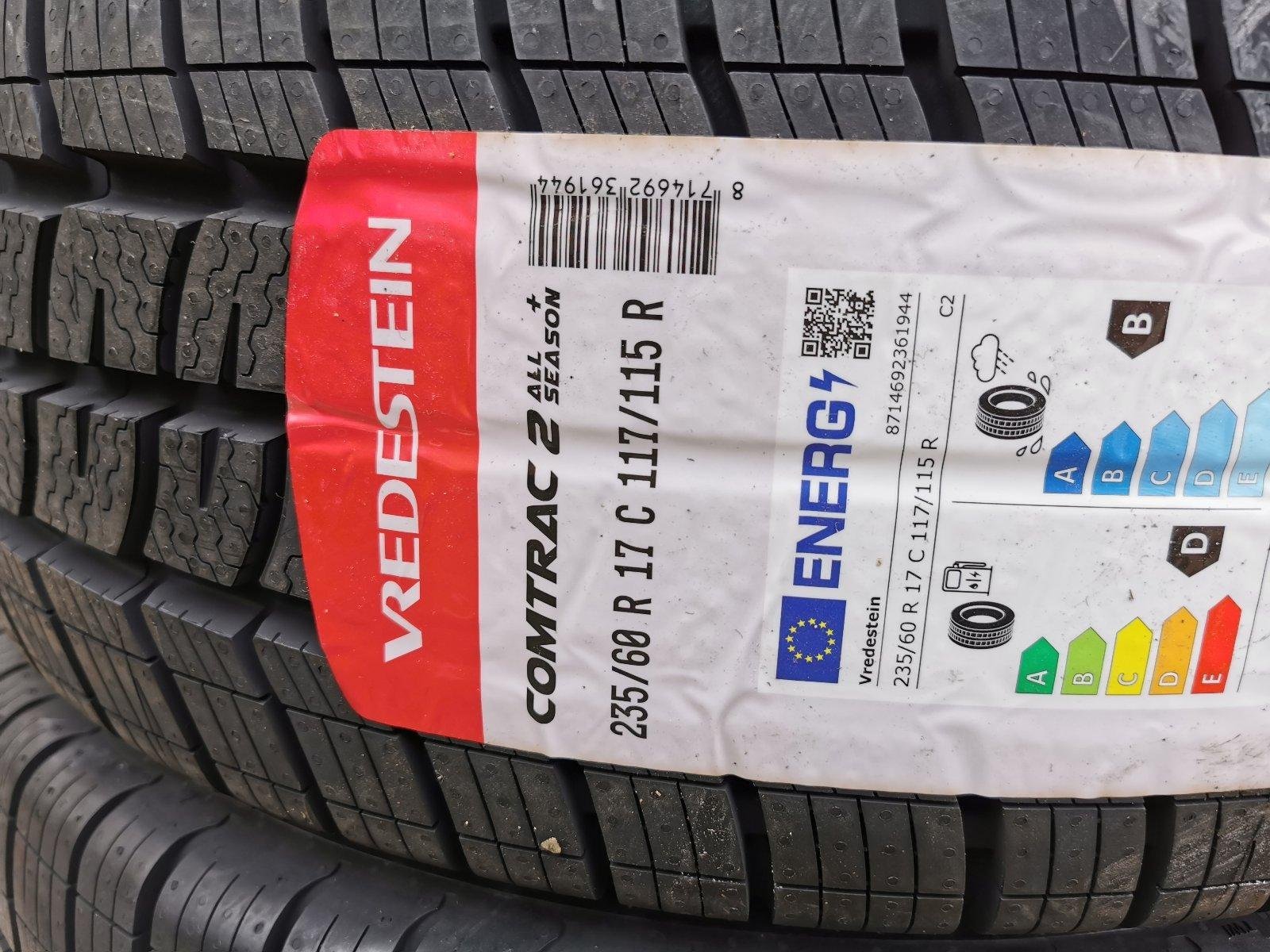4 Brand-New Vredestein Comtrac 2 All Season Plus tires - Image 5