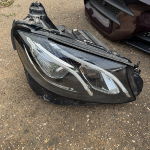 Alternative view of Mercedes W238 E-Class Coupe — Complete Front Package (Bumper · Bonnet · Headlights)