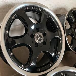 Alternative view of Genuine Mercedes 18 Albireo Silver Arrow Alloy Wheels