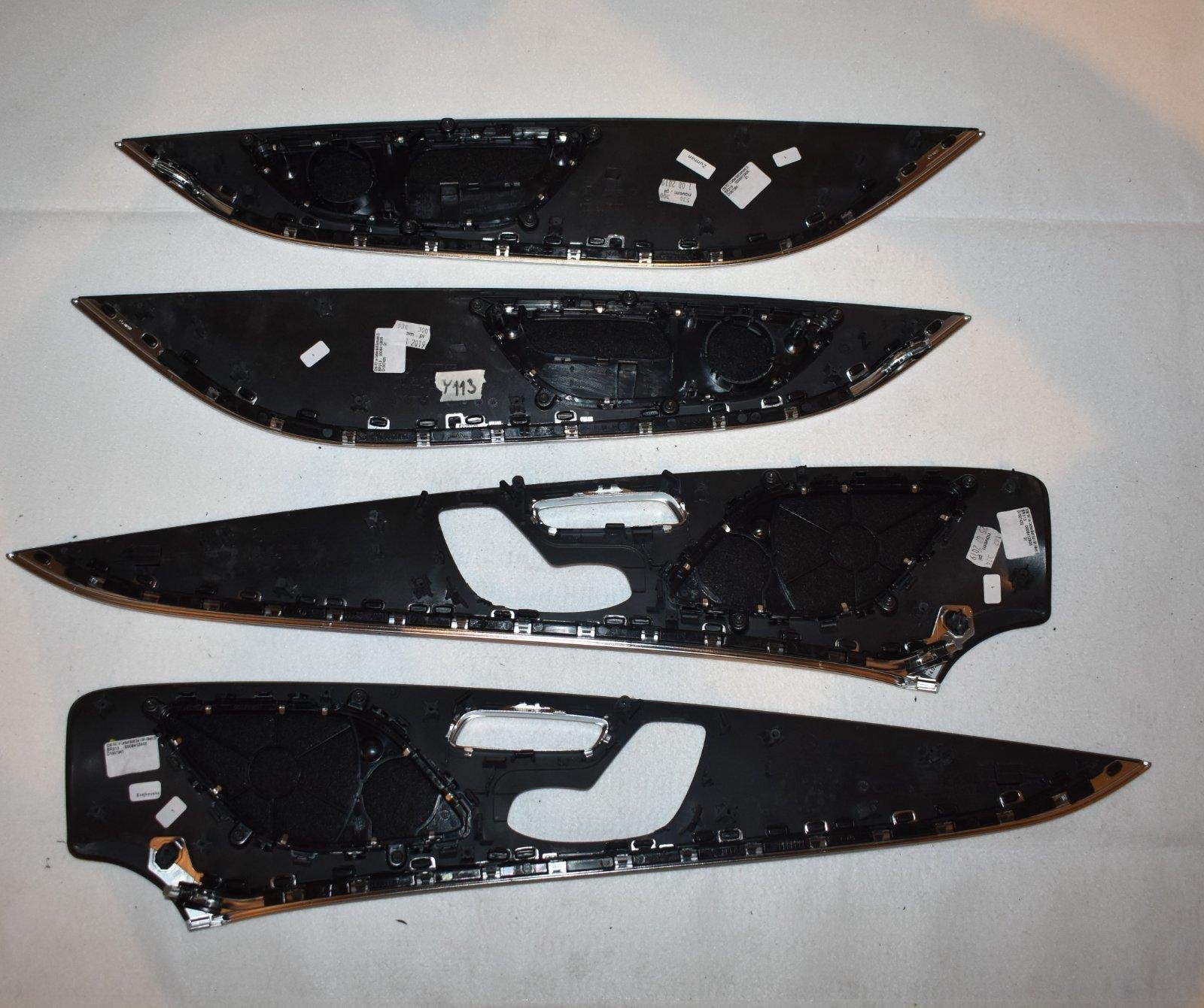Genuine AMG Carbon Fiber Door Trim