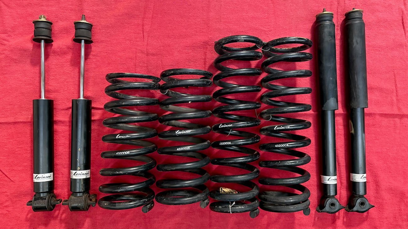 Lorinser Lowering Springs & Shocks Kit for Mercedes-Benz W126