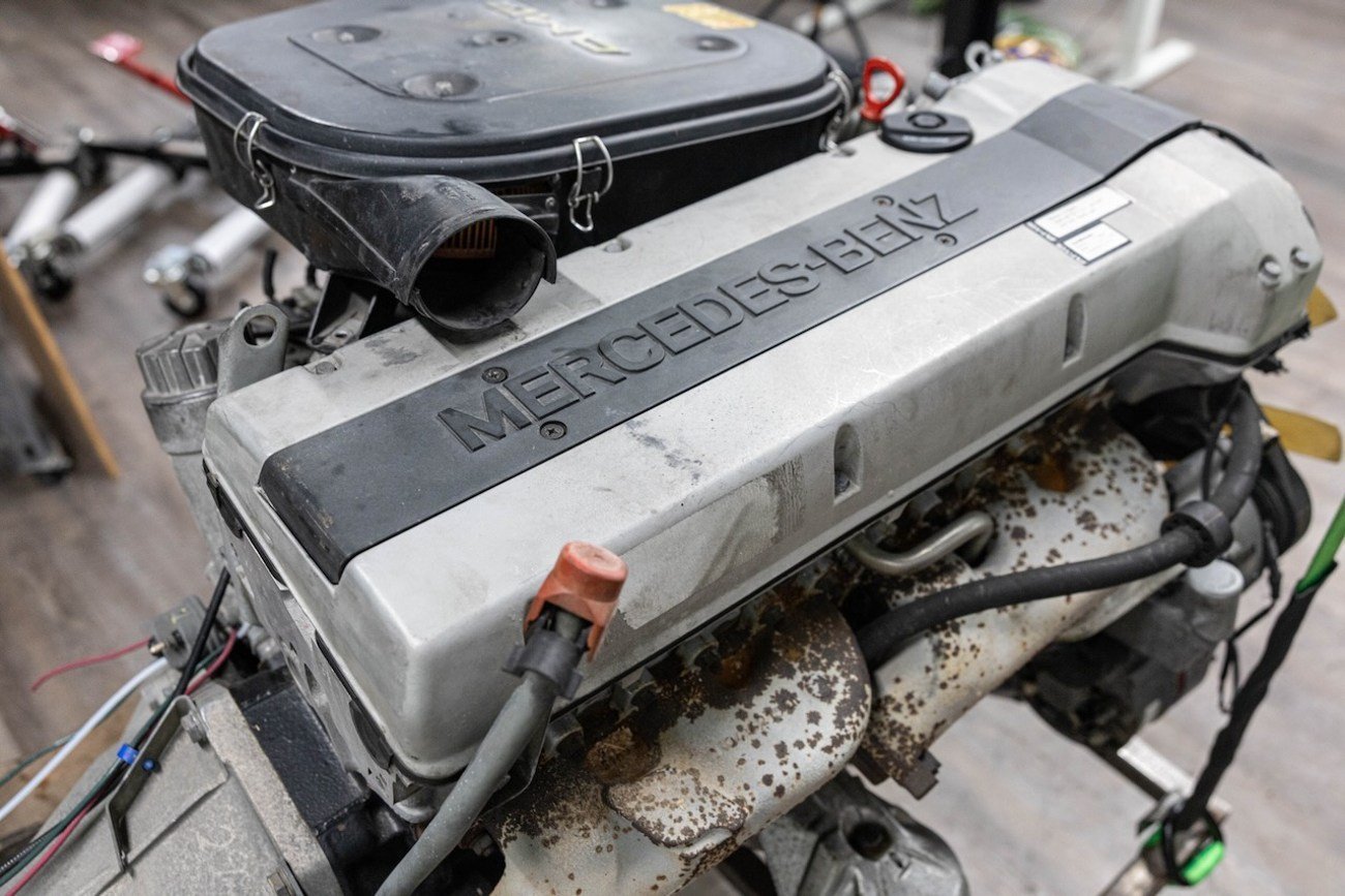 AMG M104 3.4L 24v Engine & 722.5 5-Speed Transmission - Image 14