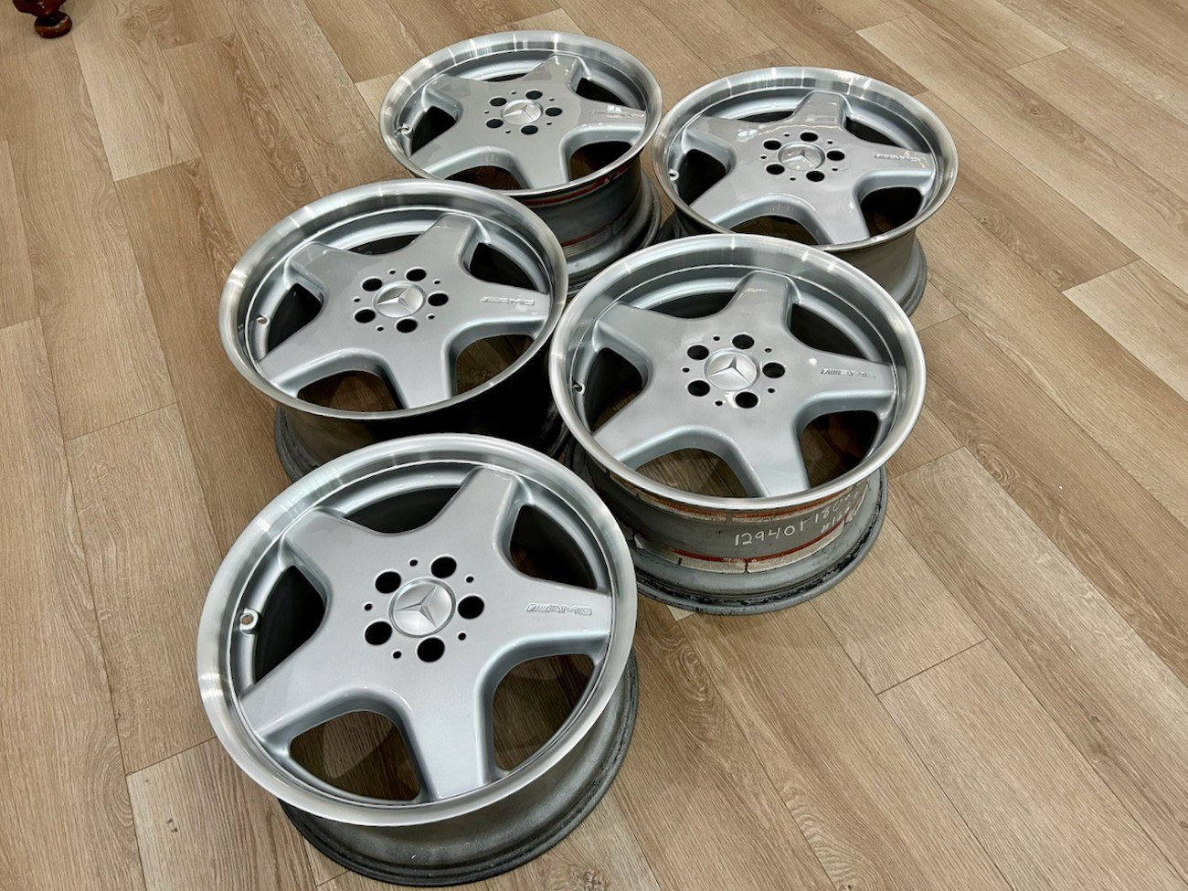 18″ AMG Monoblock Style I Sport wheels — Set of 5 - Image 6