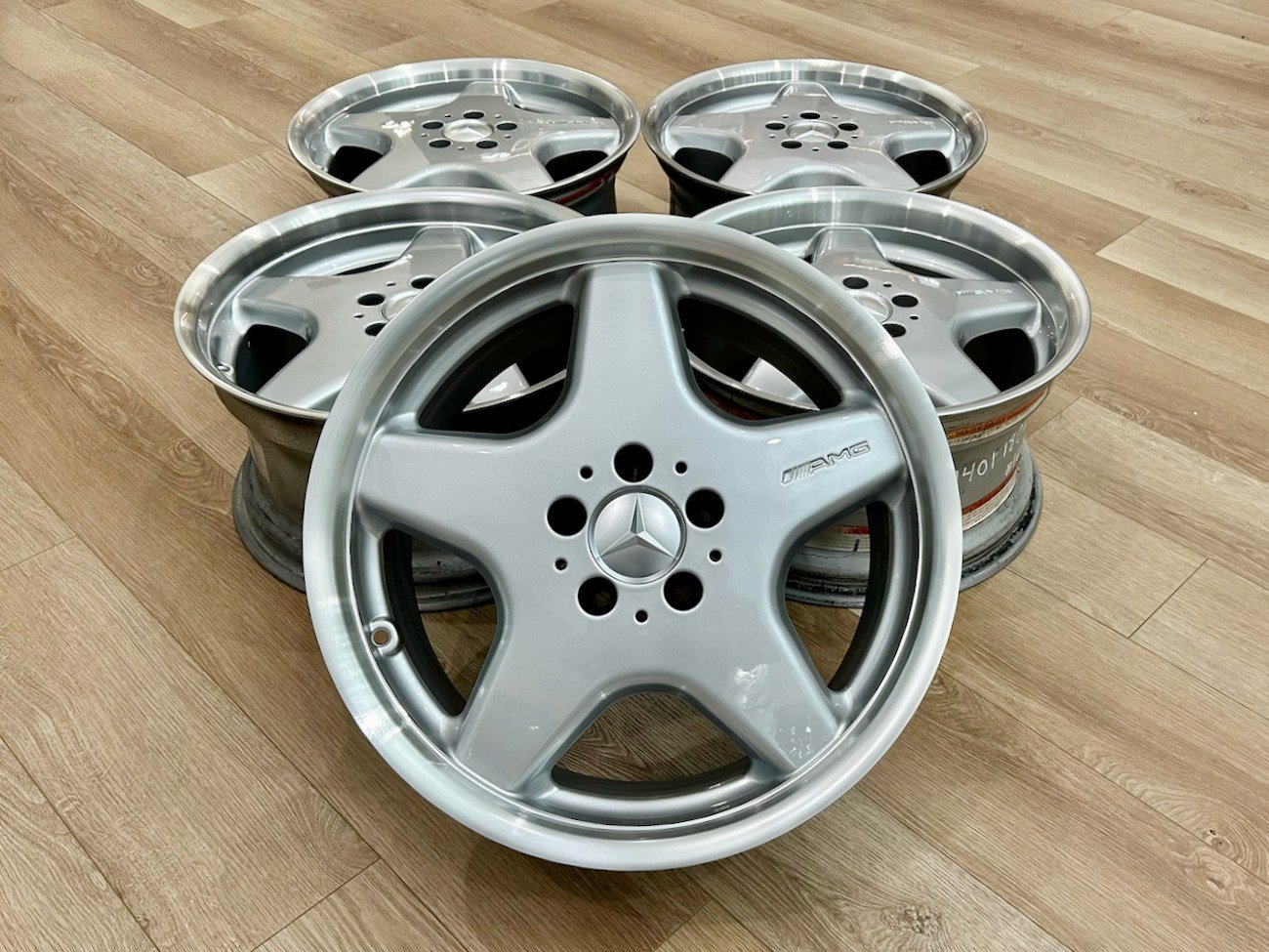 18″ AMG Monoblock Style I Sport wheels — Set of 5 - Image 7