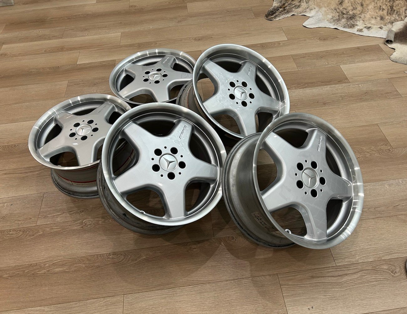 18″ AMG Monoblock Style I Sport wheels — Set of 5 - Image 17