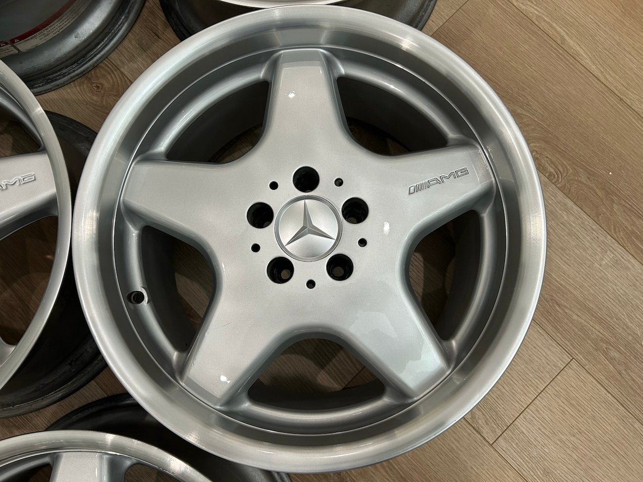 18″ AMG Monoblock Style I Sport wheels — Set of 5 - Image 3