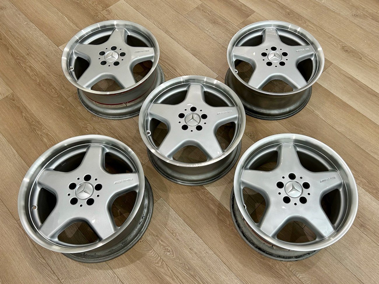 18″ AMG Monoblock Style I Sport wheels — Set of 5 - Image 8