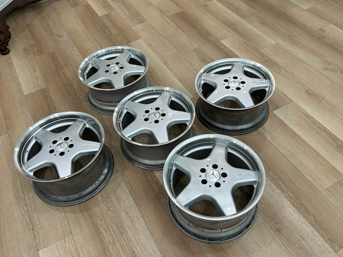 18″ AMG Monoblock Style I Sport wheels — Set of 5 - Image 5