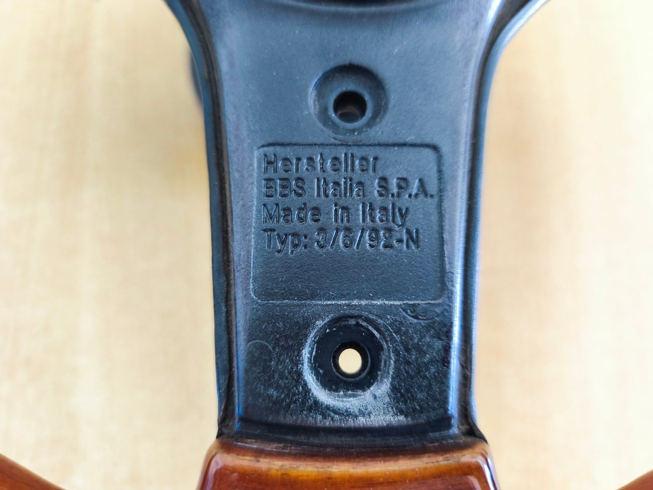 Original BBS Steering Wheel - Image 5