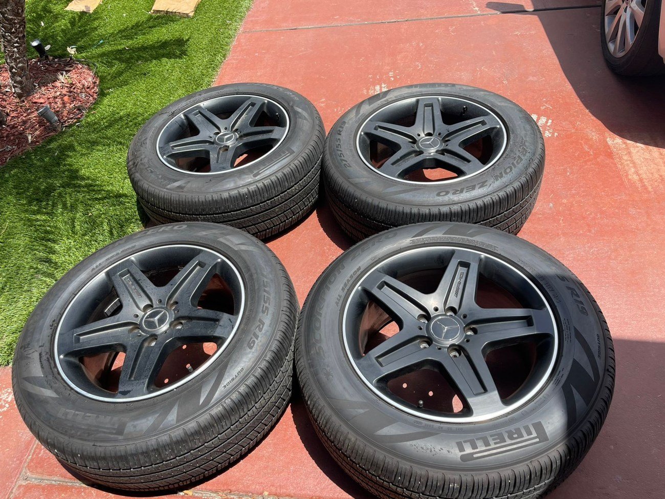 Factory 19″ AMG Wheels & Tires for W463 - Image 12